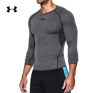 UNDER ARMOUR 安德玛 男士运动T恤 1257471-090 灰色 S