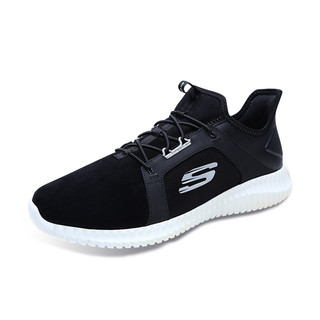 SKECHERS 斯凯奇 SPORT系列 Elite Flex 男士休闲运动鞋 666036/BLK 黑色 41