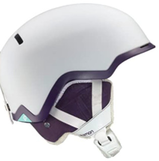 SALOMON 萨洛蒙 女士滑雪头盔 L36696900 白色/靛蓝色