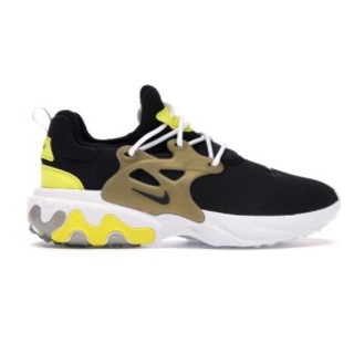 NIKE 耐克 Presto React 男士休闲运动鞋 AV2605-001 黑金 39