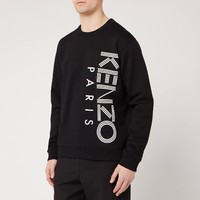 KENZO Vertical Logo 男款休闲卫衣 *2件