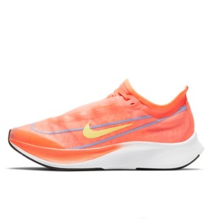 NIKE 耐克 Zoom Fly 3 女士跑鞋 AT8241-801 亮橙/紫色/黄色 36