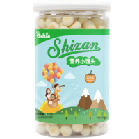 施赞(SHIZAN)营养小馒头 烘培辅食饼干 奶豆 儿童零食 南瓜味 110g *5件