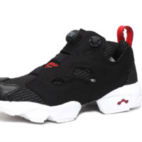 Reebok 锐步 Insta Pump Fury 中性休闲运动鞋 DV4590 黑色/红色/白色 38