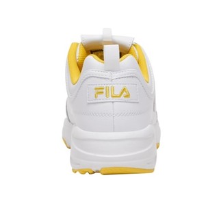 FILA 斐乐 Disruptor II X Ray Tracer 男士休闲运动鞋 白/黄 41