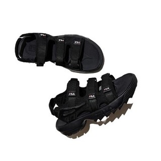 FILA 斐乐 Disruptor Sandal 男士休闲运动鞋 49710353-001 黑 44