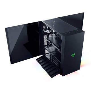 RAZER 雷蛇 战斧A1 RGB ATX机箱 半侧透 黑色