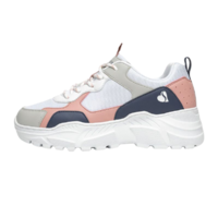 SKECHERS 斯凯奇 STREET系列 B-Rad 女士休闲运动鞋 155056/WPBL 白色/粉红色/蓝色 35