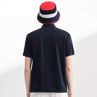 FILA 斐乐 男士POLO衫 F11M028128F-NV 传奇蓝 XXL