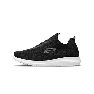 SKECHERS 斯凯奇 SPORT系列 Ultra Flex 女士休闲运动鞋 12919/BKW 黑色/白色 35