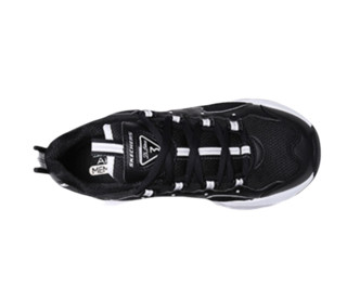 SKECHERS 斯凯奇 D'LITES系列 D'lites 3.0 中性休闲运动鞋 12955/BKW 黑色/白色 37