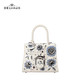 DELVAUX 经典系列 Brillant 牛皮革迷你手袋 白色