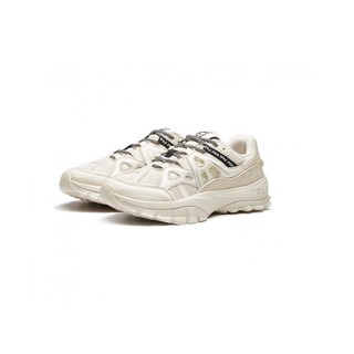 FILA 斐乐 HERITAGE-FHT系列 HIT-N-RUN 男士跑鞋 F12M931107FBF 浅卡其色 42