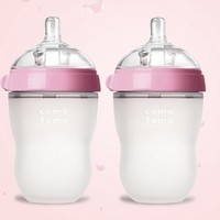再降价：COMOTOMO  可么多么 婴幼儿宽口径硅胶奶瓶 250mlx2 *2件 +凑单品