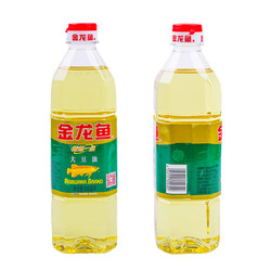 金龙鱼精炼一级大豆油炒菜植物油大豆油900ml*2瓶