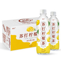 名仁 苏打柠檬茶饮料 360ml*24瓶 *3件