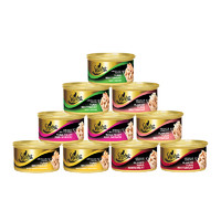 考拉海购黑卡会员：希宝 多种口味混合装猫粮罐头 85克*10件