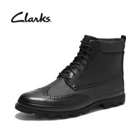 京东PLUS会员：clarks 其乐 Pilott Trip 布洛克英伦短皮靴