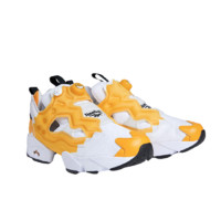 Reebok 锐步 Insta Pump Fury 中性休闲运动鞋 EH2799 白色/黄色/黑色 34.5