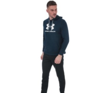 UNDER ARMOUR 安德玛 Sportstyle Terry 男士运动卫衣/套头衫 海军蓝 XXXL