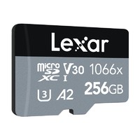 Lexar 雷克沙 MicroSD存储卡 256GB（UHS-I、V30、A2)