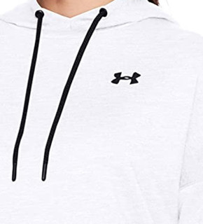 UNDER ARMOUR 安德玛 女士运动卫衣 1298600 白色 S