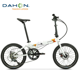 DAHON 大行 20寸变速折叠自行车铝合金超轻碟刹成人男女式学生单车