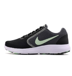 NIKE 耐克 Revolution 3 女士跑鞋 819303-017 黑 36.5