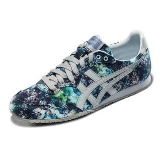 Onitsuka Tiger 鬼塚虎 Serrano 女士休闲运动鞋 TH643N-4710 石兰色/白色 37.5