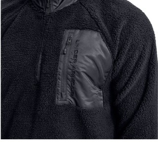 UNDER ARMOUR 安德玛 STM Sherpa  中性运动卫衣/套头衫 1355431-001 黑色 XL
