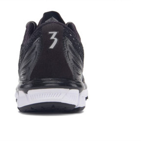 361° Stratomic 男士跑鞋 Y711-1 黑色/银白色 42