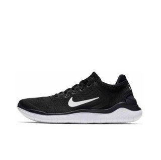 NIKE 耐克 Free RN 2018 女士跑鞋 942837-001 黑白 41