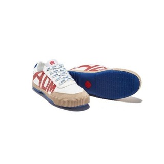 Feiyue. 飞跃 ADM联名款 中性运动帆布鞋 ADM902 42 白/红/蓝