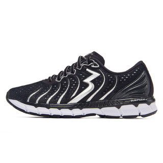 361° Stratomic 男士跑鞋 Y711-1 黑色/银白色 49