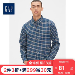 Gap  497142 男装时尚长袖休闲衬衫