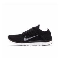 NIKE 耐克 Free 4.0 Flyknit 男士跑鞋 631053-001 黑色/白色 38.5