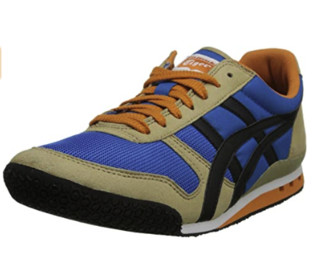 Onitsuka Tiger 鬼塚虎 Ultimate 81 中性休闲运动鞋 HN201-6201 蓝色/黑色 38