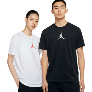 NIKE 耐克 Jordan JUMPMAN 男士运动T恤 BQ6741-010 黑/白 L