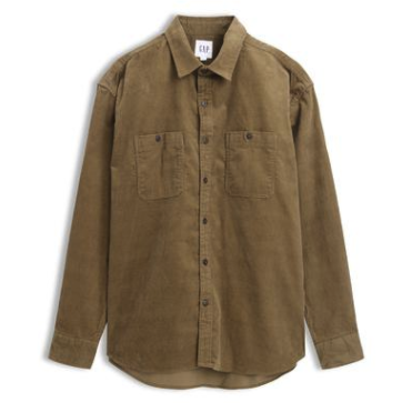 gap513026纽扣开襟衬衣男时尚上衣