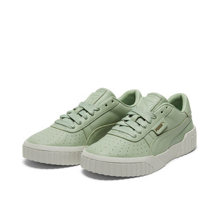 PUMA 彪马 Cali Emboss 女士休闲运动鞋 369734-02 浅绿色 38