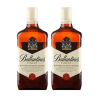 13日0点：Ballantines百龄坛特醇苏格兰威士忌750ml原瓶进口*2