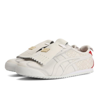 Onitsuka Tiger 鬼塚虎 MEXICO 66系列 中性休闲运动鞋 D842L-0101 白色/红色 40