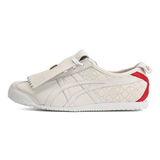 Onitsuka Tiger 鬼塚虎 MEXICO 66系列 中性休闲运动鞋 D842L-0101 白色/红色 40