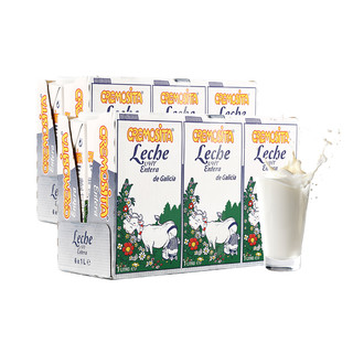 LECHE CREMOSITA 莱切全脂纯牛奶1L*12盒