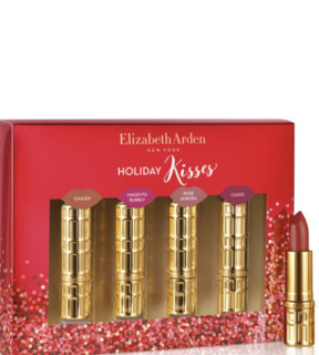 Elizabeth Arden 伊丽莎白·雅顿 假日之吻口红套装 4只装(GINGER+MAGENTA BUBBLY+ROSE AURORA+CASSIS)