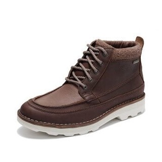 clarks 其乐 Korik Rise GTX 261348517 英伦复古休闲短筒皮靴