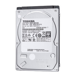 TOSHIBA 东芝 MQ04ABD200 128MB 5400RPM 2.5英寸机械硬盘 2TB