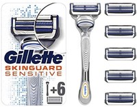 Gillette 吉列 云感手动剃须刀套装（1刀架+6刀头）