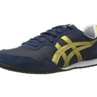 Onitsuka Tiger 鬼塚虎 SERRANO系列 Serrano 中性休闲运动鞋 1183A058 海军蓝/金色 38