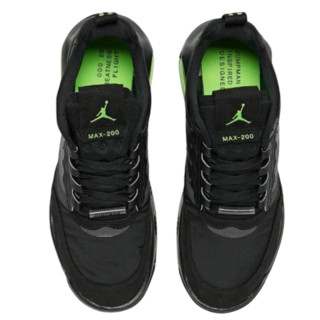 AIR JORDAN Max 200 男士运动鞋 CD6105-006 黑色/电绿色/黑色 42